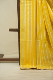 Yellow Maheshwari Saree - SRYMS1370