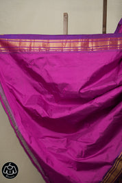 Rani Pink Silk Paithani Saree - SRRPSPS748