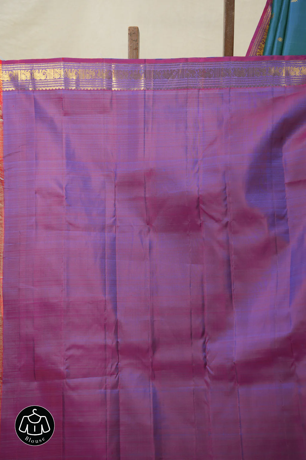 Peacock Green Kanjivaram Silk Saree - SRPGKSS996