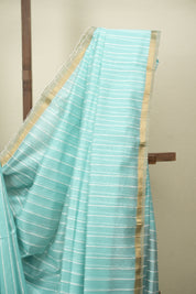 Aqua Maheshwari Saree - SRAMS1375
