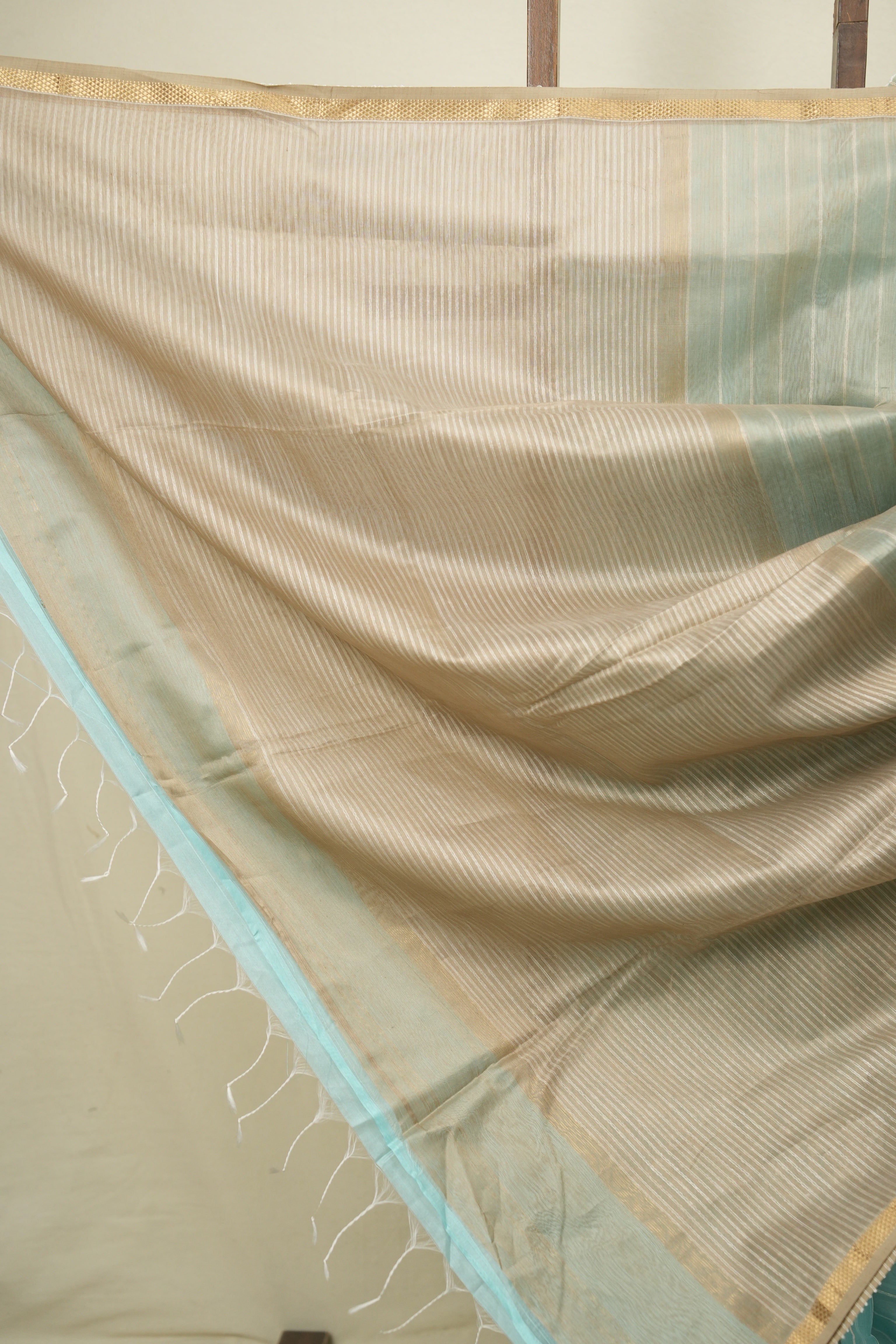 Aqua Maheshwari Saree - SRAMS1375