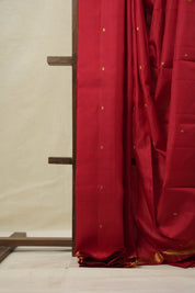 Red Kanjivaram Silk Saree - SRRKSS999