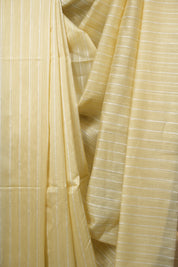 Cream Maheshwari Saree - SRCMS1372