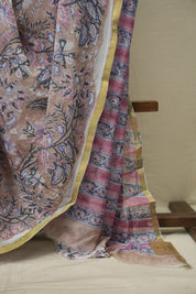 Cream HBP Georgette Saree - SRCHGS56