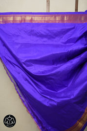 Royal Blue Silk Paithani Saree - SRRBSPS741