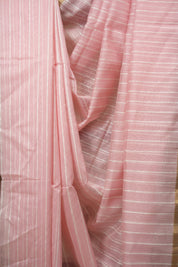 Baby Pink Maheshwari Saree - SRBPMS1374