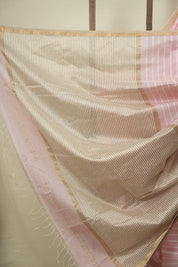 Baby Pink Maheshwari Saree - SRBPMS1374