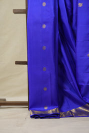 Blue Kanjivaram Silk Saree - SRBKSS1001