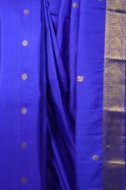 Blue Kanjivaram Silk Saree - SRBKSS1001