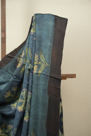 Blue HBP Modal Silk Saree - SRBMSS726