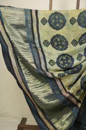 Blue HBP Modal Silk Saree - SRBMSS726