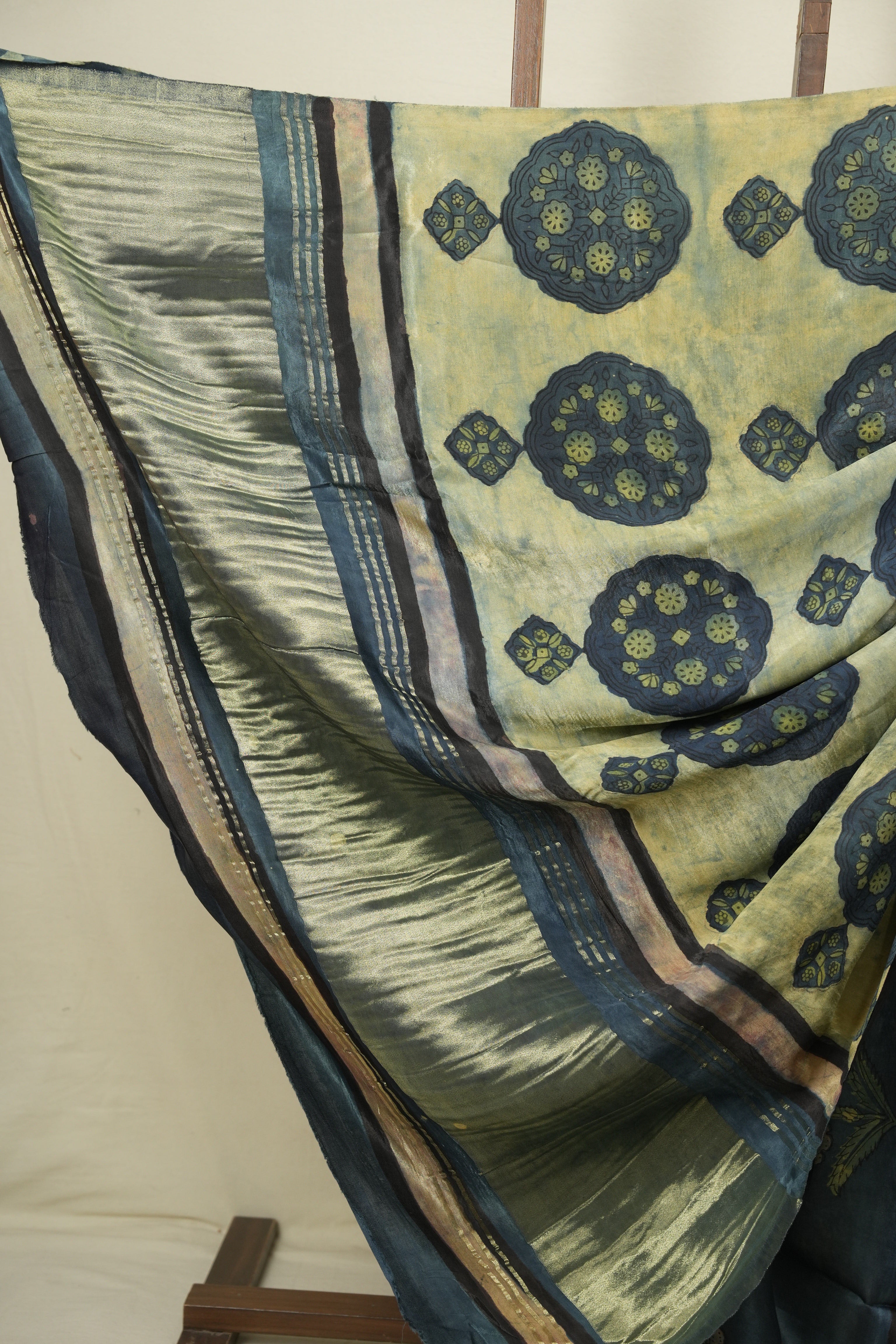 Blue HBP Modal Silk Saree - SRBMSS726