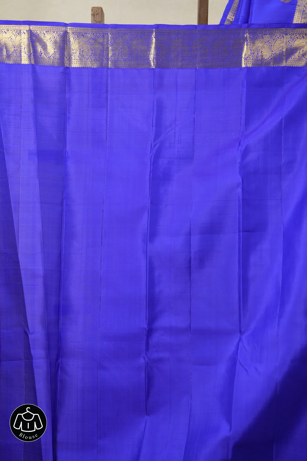 Blue Kanjivaram Silk Saree - SRBKSS1001