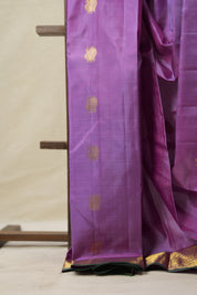 Lavender Kanjivaram Silk Saree - SRLKSS1007