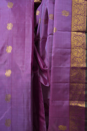 Lavender Kanjivaram Silk Saree - SRLKSS1007