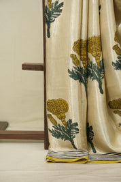Off -White HBP Modal Silk Saree - SROWMSS731
