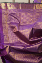 Lavender Kanjivaram Silk Saree - SRLKSS1007