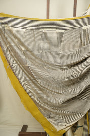 Off -White HBP Modal Silk Saree - SROWMSS731