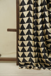 Black HBP Modal Silk Saree - SRBMSS720