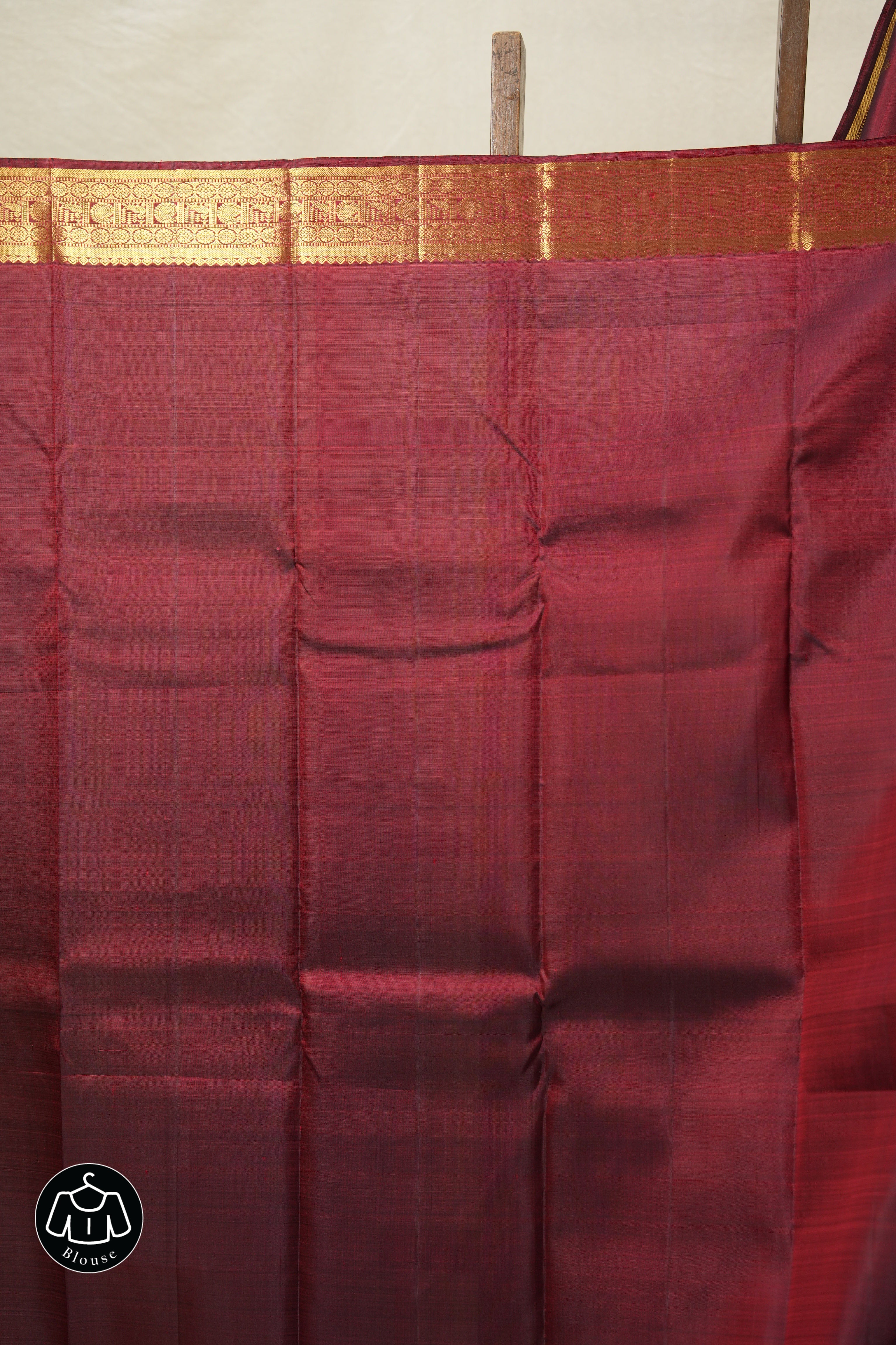 Maroon Kanjivaram Silk Saree - SRMKSS1005