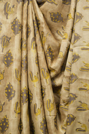 Beige HBP Modal Silk Saree - SRBMSS724