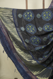 Blue HBP Modal Silk Saree - SRBMSS723