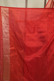 Red Banarasi Silk Saree - SRRBSS925