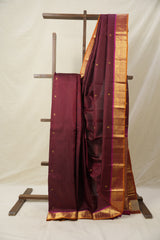 Maroon Kanjivaram Silk Saree - SRPKSS1000