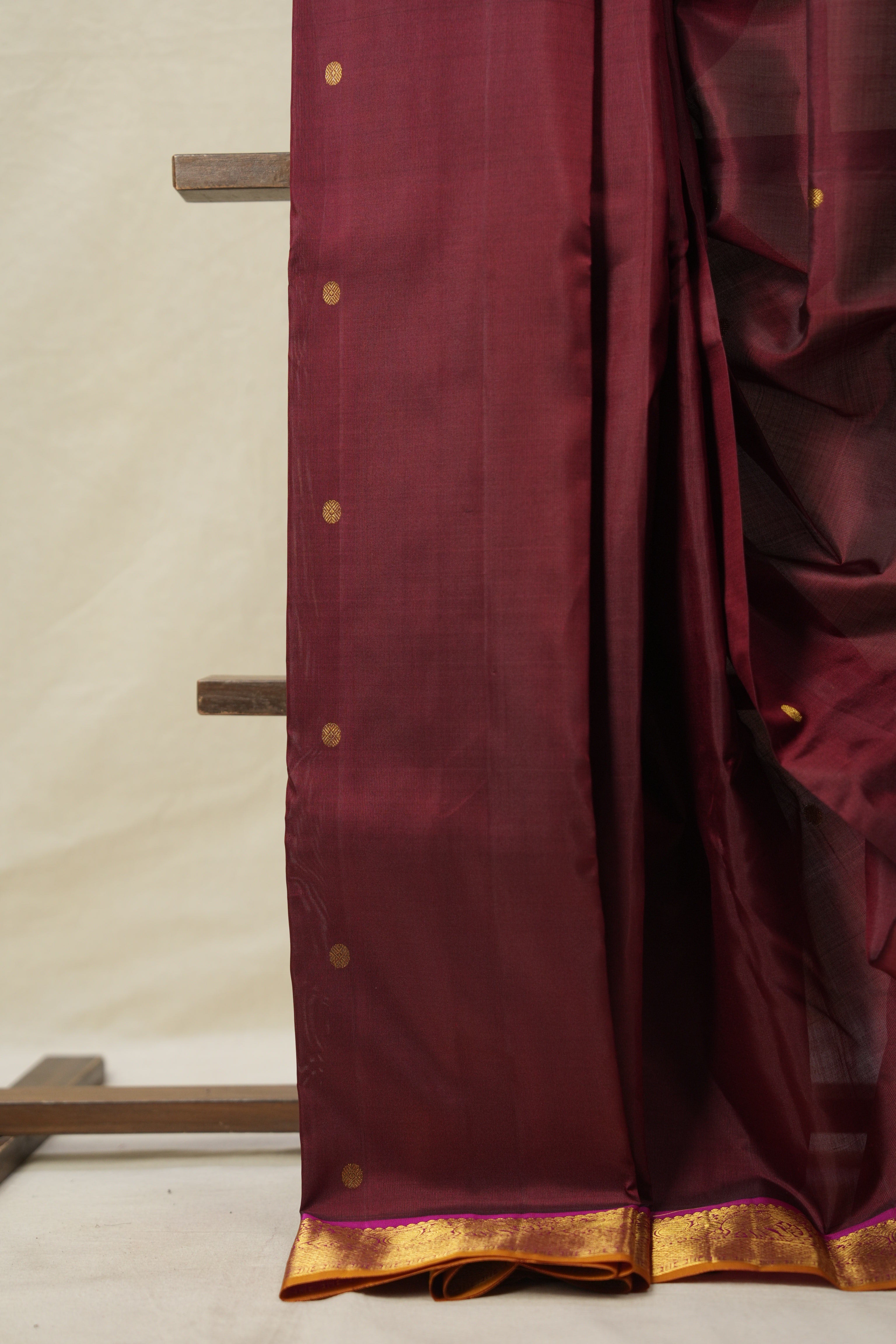 Maroon Kanjivaram Silk Saree - SRPKSS1000