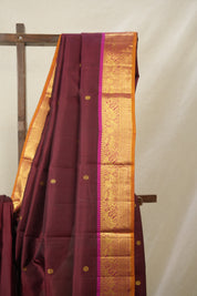 Maroon Kanjivaram Silk Saree - SRPKSS1000