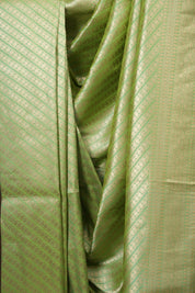 Pista Green Banarasi Silk Saree - SRPGBSS926