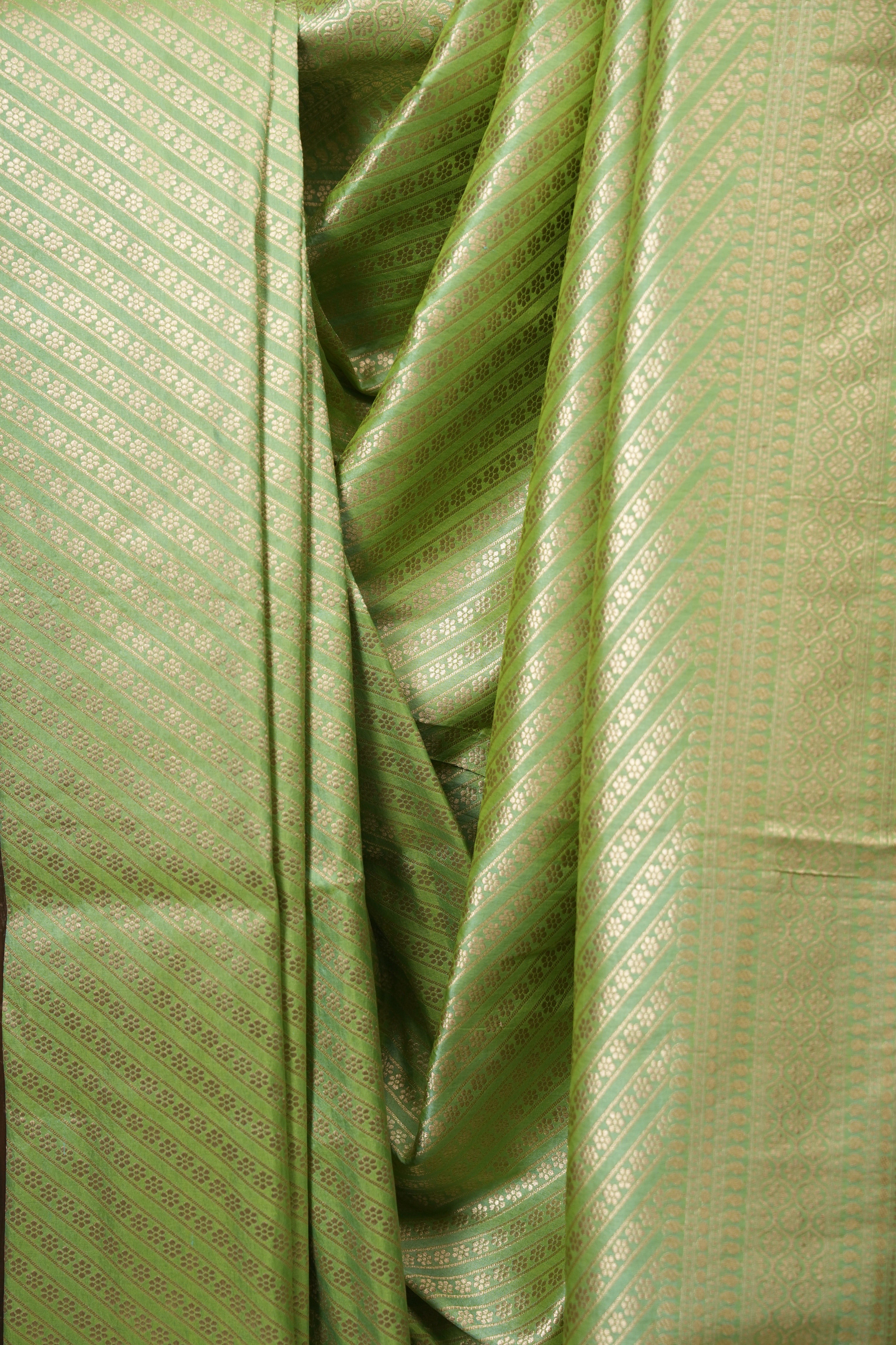 Pista Green Banarasi Silk Saree - SRPGBSS926