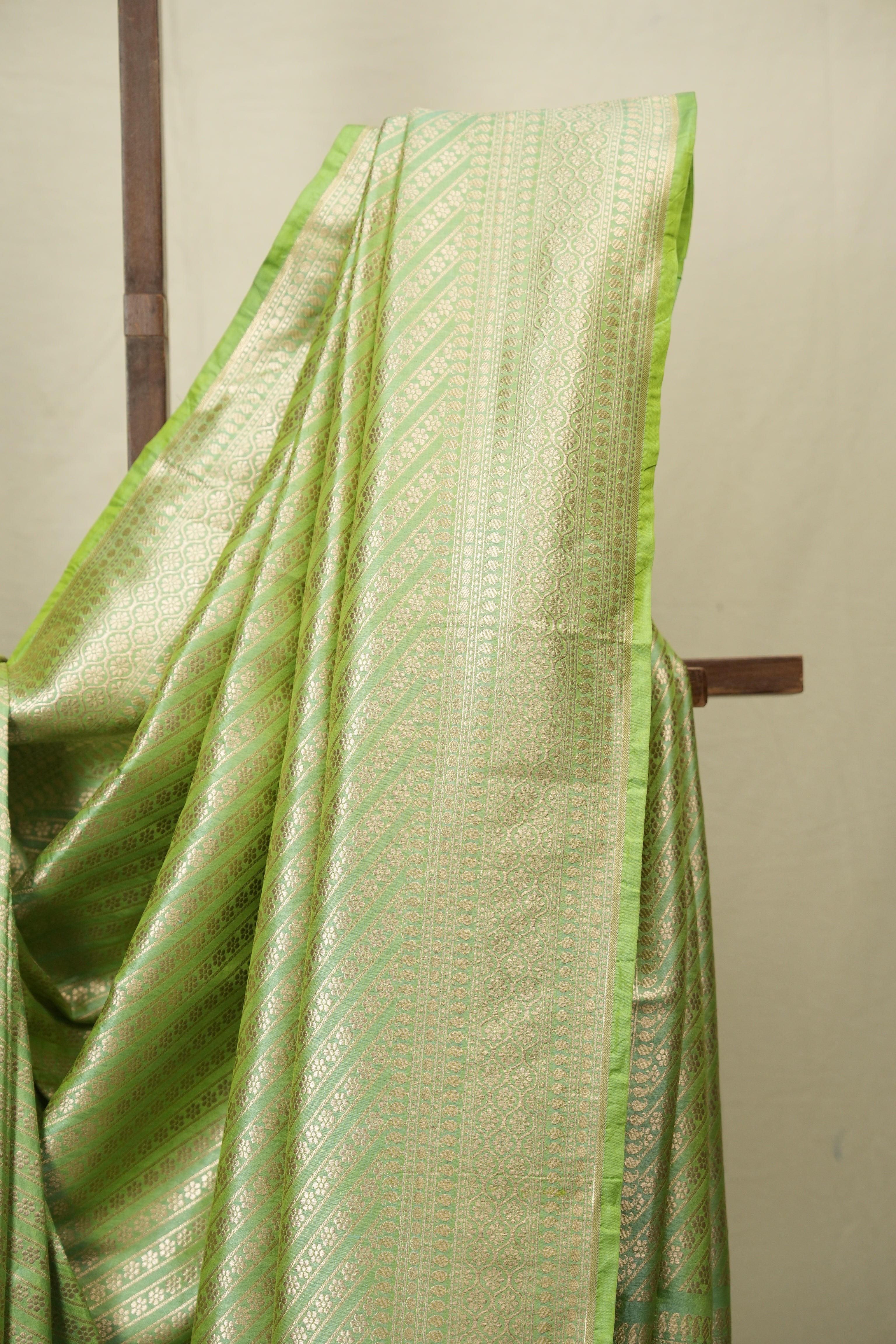 Pista Green Banarasi Silk Saree - SRPGBSS926
