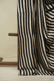 Black HBP Modal Silk Saree - SRBMSS718