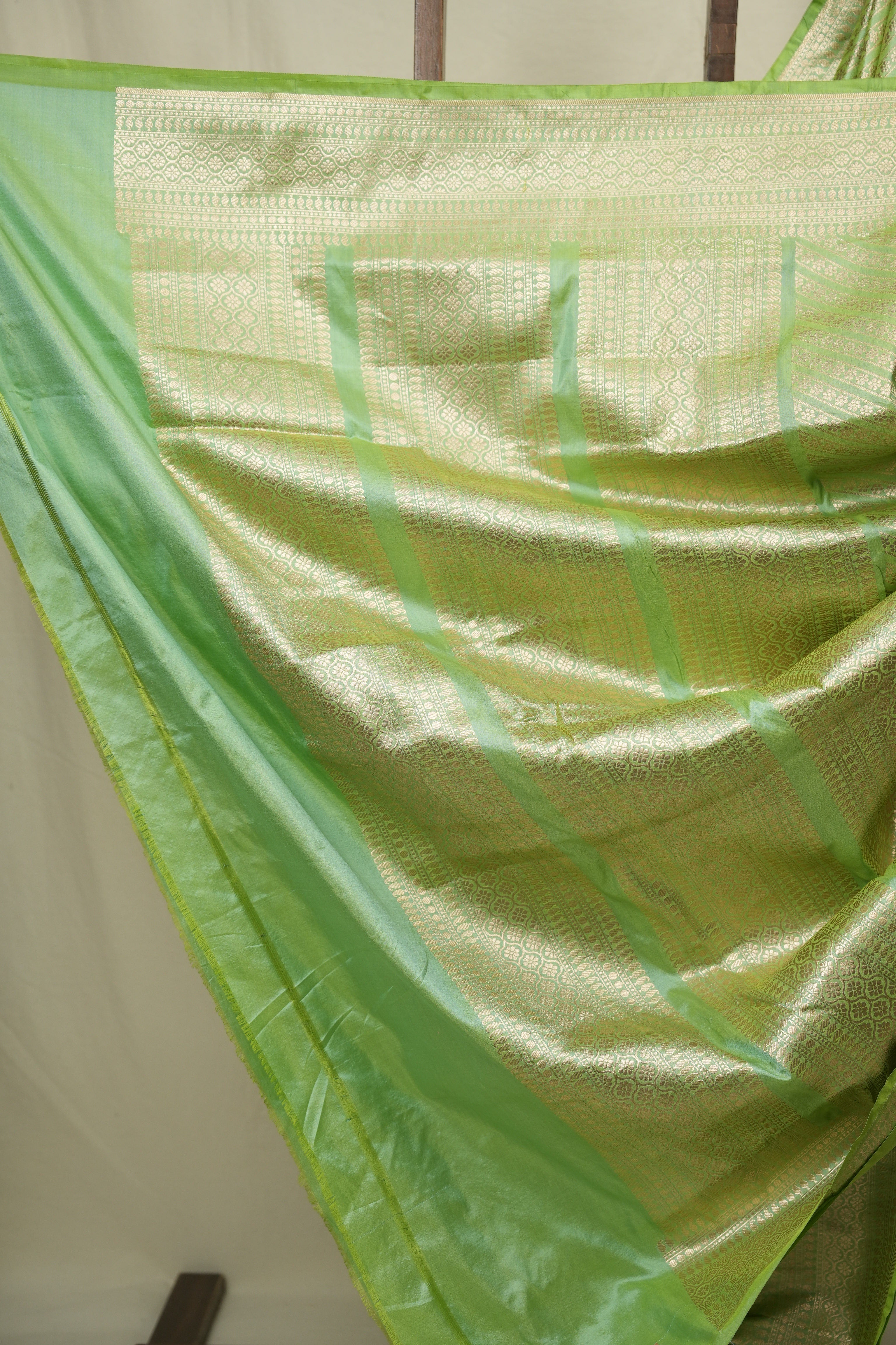 Pista Green Banarasi Silk Saree - SRPGBSS926