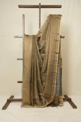Golden Tissue Tussar Silk Saree - SRGTTSS473