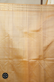 Snow White Kanjivaram Silk Saree - SRSWKSS1011