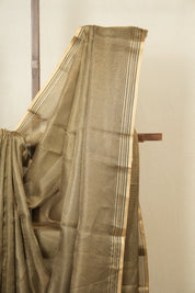 Golden Tissue Tussar Silk Saree - SRGTTSS473
