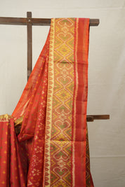 Red Rajkot Patola Silk Saree - SRRRPSS494