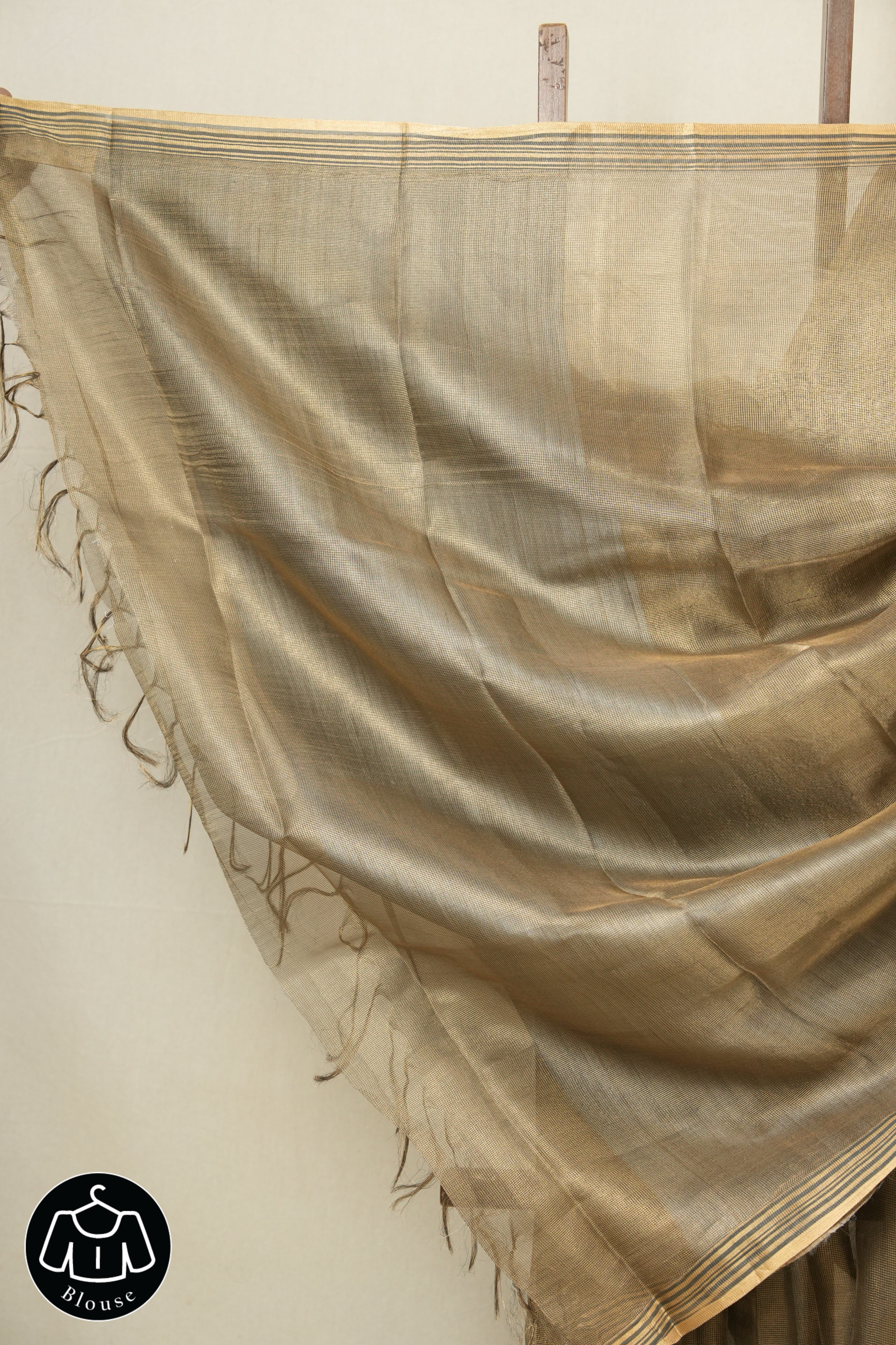 Golden Tissue Tussar Silk Saree - SRGTTSS473