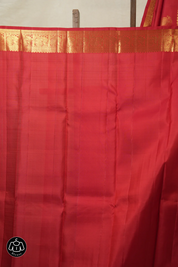 Red Kanjivaram Silk Saree - SRRKSS1018