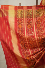 Red Rajkot Patola Silk Saree - SRRRPSS494