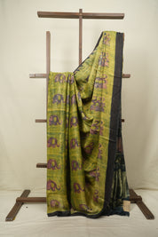 Light Green HBP Modal Silk Saree - SRLGMSS728