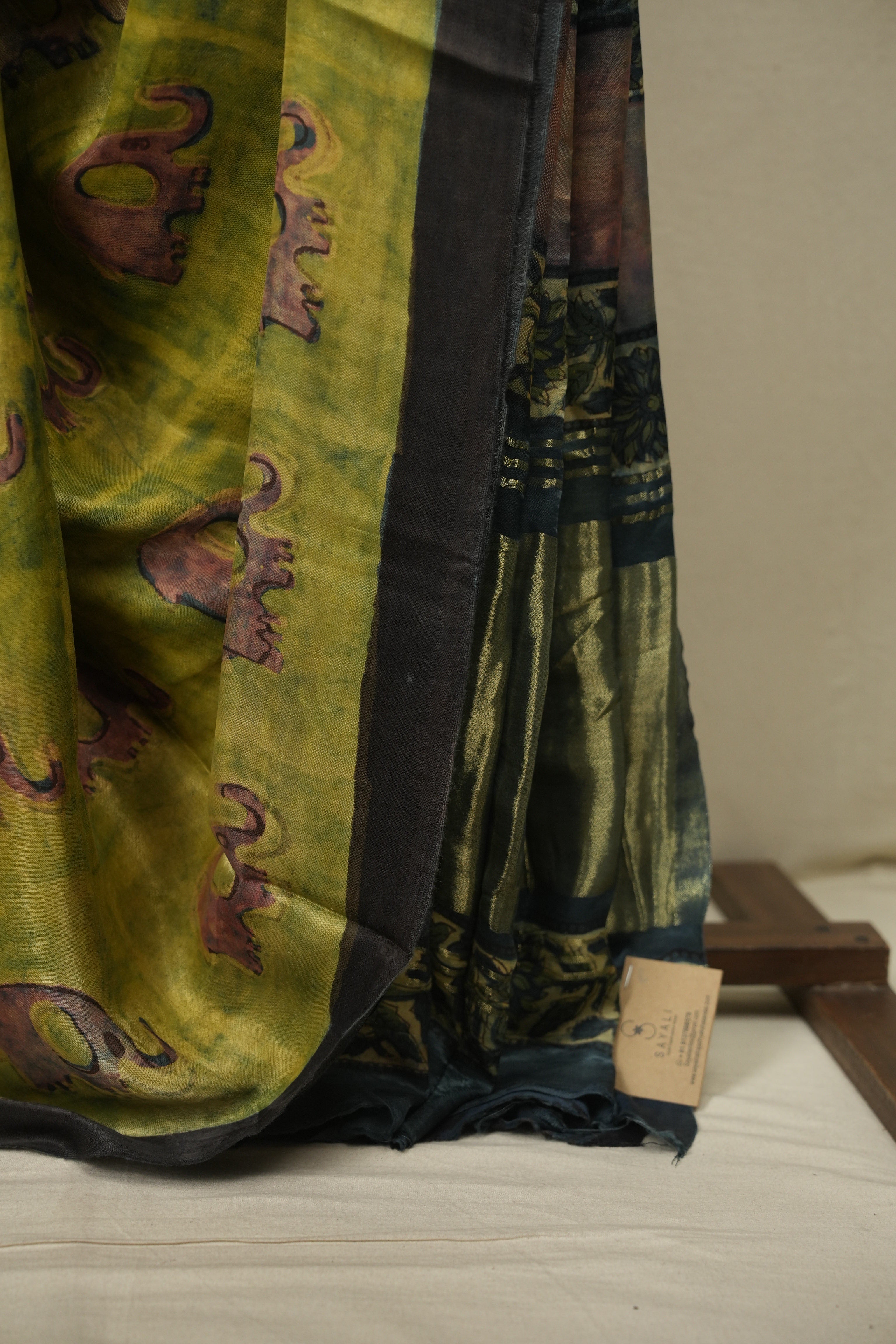 Light Green HBP Modal Silk Saree - SRLGMSS728