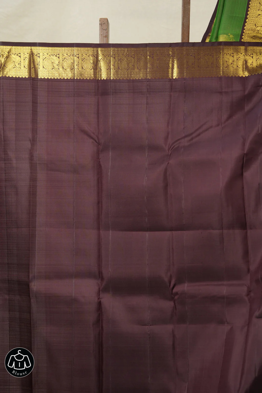 Forest Green Kanjivaram Silk Saree - SRFGKSS1022