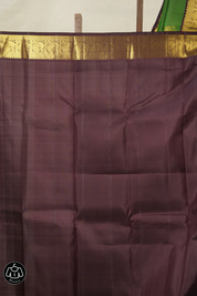 Forest Green Kanjivaram Silk Saree - SRFGKSS1022