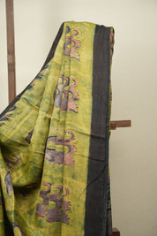 Light Green HBP Modal Silk Saree - SRLGMSS728
