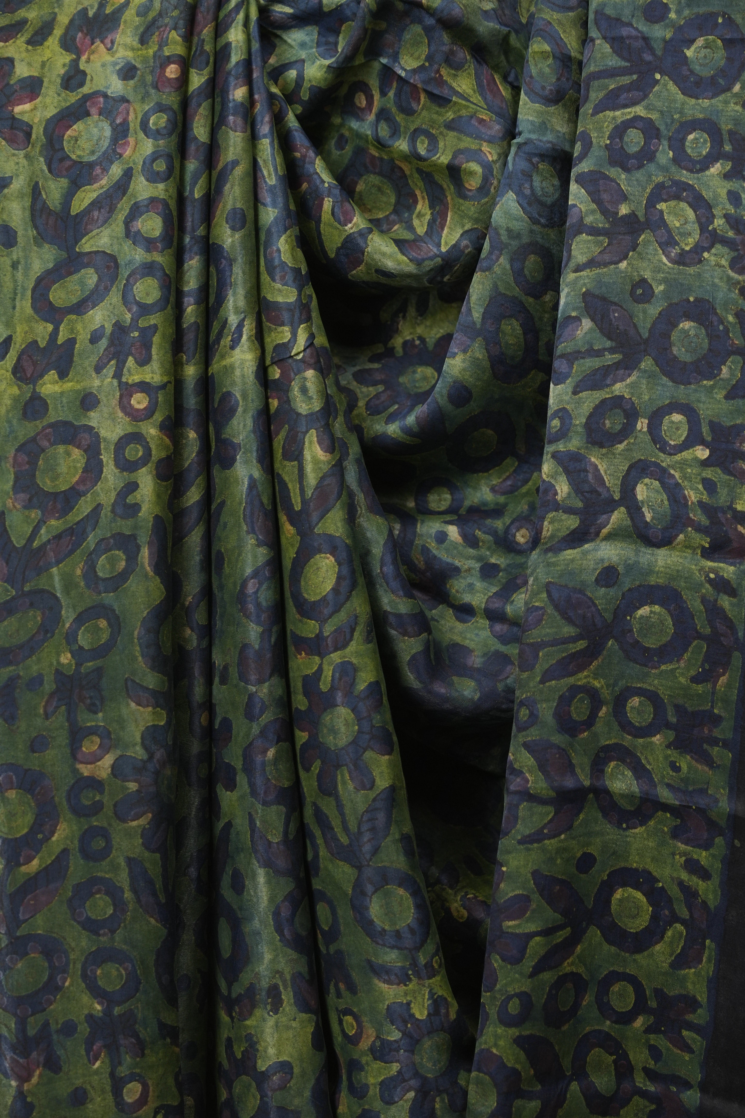 Green HBP Modal Silk Saree - SRGMSS725