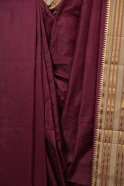 Wine Narayan Peth Silk Saree - SRWNPSS18