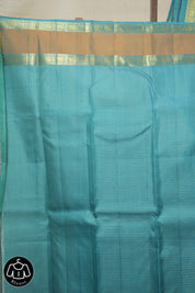 Turquoise Kanjivaram Silk Saree - SRTKSS1035